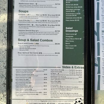 Dharma's Restaurant - Menu - Vegetarian Near Me - Capitola, California