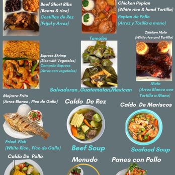 El Cordero - a variety of spanish dishes - Salvadoran Near Me - Havana, Florida