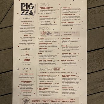 Pigzza - Menu - Pizza Near Me - Orlando, Florida Pigzza - Menu - Pizza Near Me - Orlando, Florida