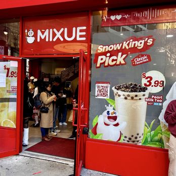 Mixue - Outside - Ice Cream & Frozen Yogurt Near Me - New York, New York Mixue - Outside - Ice Cream & Frozen Yogurt Near Me - New York, New York