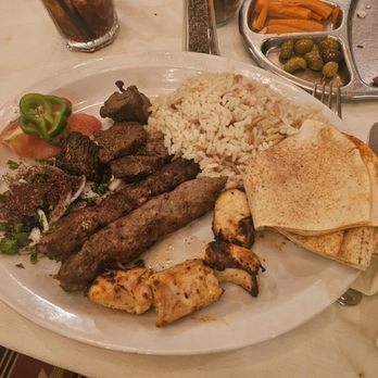 Carousel Restaurant - Carousel 3 way combo - Middle Eastern Near Me - Glendale, California