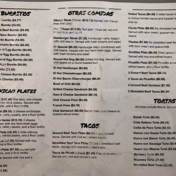 El Hut Cafe - Menu - Breakfast & Brunch Near Me - El Paso, Texas