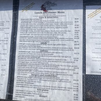 The Burrito Company - Menu - Mexican Near Me - Santa Fe, New Mexico