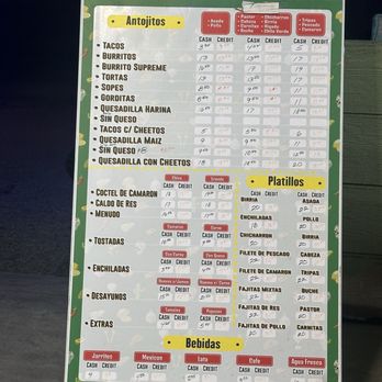 El Dollar Taqueria - Mexican Near Me - Lost Hills, California