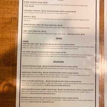 SV Lounge - a menu on a table - Lounges Near Me - Tallahassee, Florida SV Lounge - a menu on a table - Lounges Near Me - Tallahassee, Florida