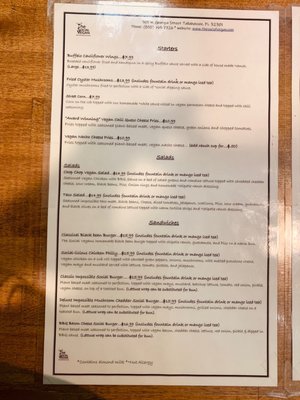 Menu photo 3 SV Lounge Tallahassee, FL Menu photo 3 SV Lounge Tallahassee, FL