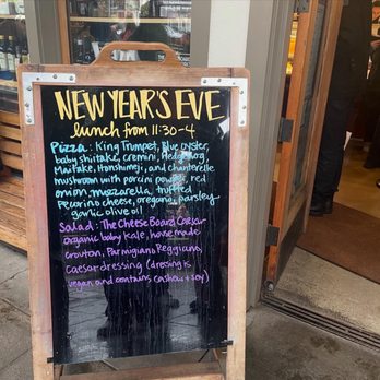 Cheese Board Pizza - NYE pizza menu - Pizza Near Me - Berkeley, California