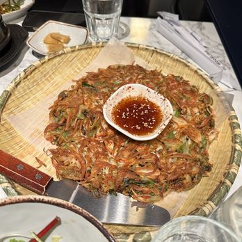 Woobling Korean BBQ - seafood pancake - Korean Near Me - Bellevue, Washington Woobling Korean BBQ - seafood pancake - Korean Near Me - Bellevue, Washington