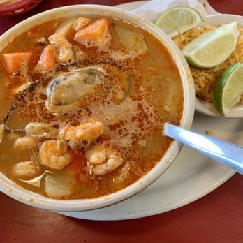 Don Rey Mexican Restaurant - Seafood soup - Mexican Near Me - Houston, Texas Don Rey Mexican Restaurant - Seafood soup - Mexican Near Me - Houston, Texas
