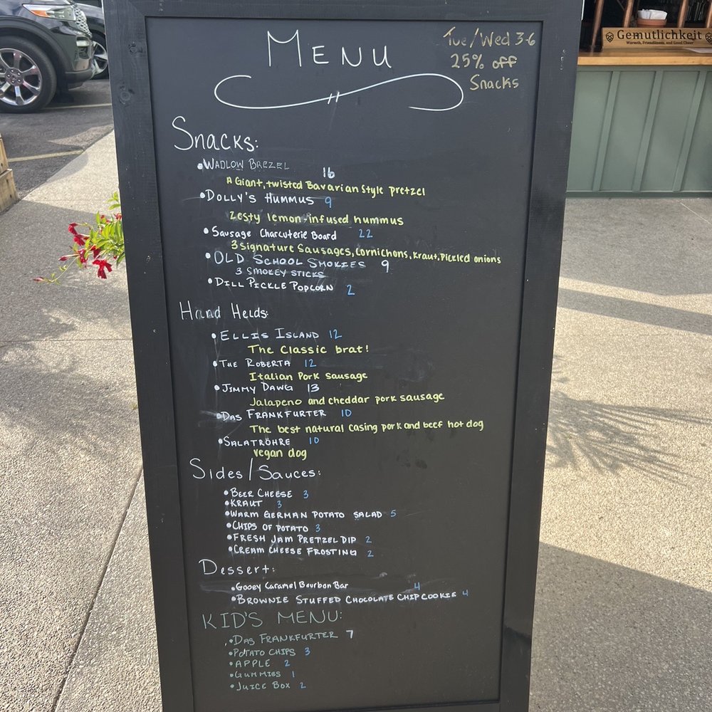 HillGarten - Food menu - Beer Gardens Near Me - Hilliard, Ohio