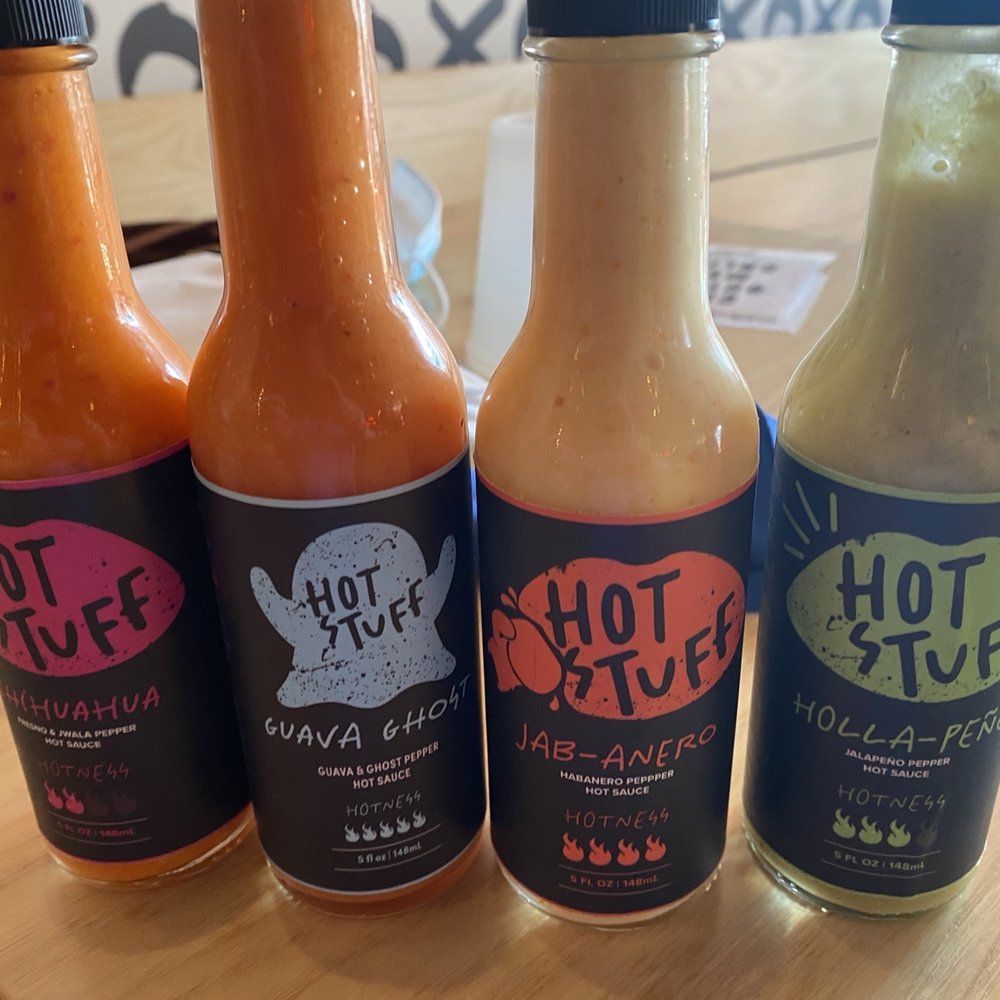 XO Taco - Assorted small batch hot sauces. - Tacos Near Me - Syracuse, New York XO Taco - Assorted small batch hot sauces. - Tacos Near Me - Syracuse, New York