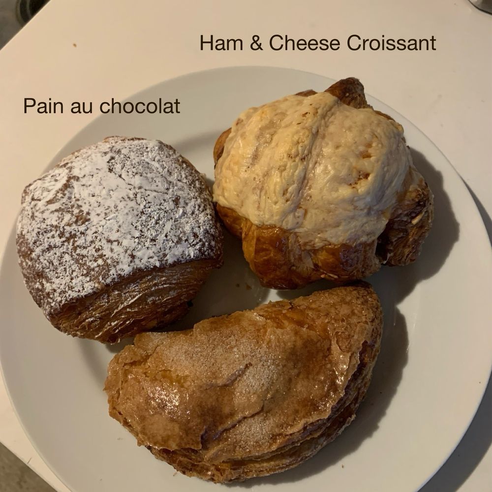Bakeshop - Ham & Cheese croissant, Pain au Chocolat, Pumpkin & Apple Hand Pie. Yum!! - Bakeries Near Me - Portland, Oregon
