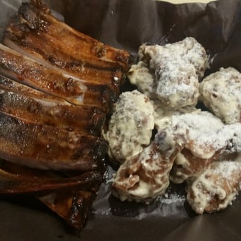 Big Bone BBQ & Wicked Wings - Monday Mania, with large fries $25 all in - Barbeque Near Me - Markham, Ontario