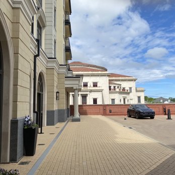 Hotel Carmichael - Hotel entrance and view of the performing arts center - Hotels Near Me - Carmel, Indiana