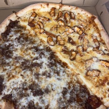 Cedar Cliff Pizza - Large BBQ steak and buffalo chicken pizza - Italian Near Me - Camp Hill, Pennsylvania Cedar Cliff Pizza - Large BBQ steak and buffalo chicken pizza - Italian Near Me - Camp Hill, Pennsylvania
