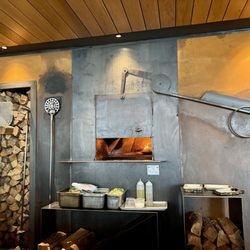 Wood fire grill