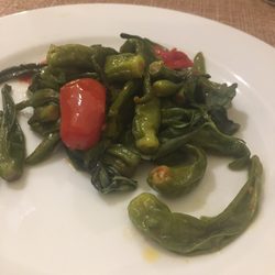 Osteria Mattozzi - Pepperoncini..so good..seems like italy's version of pimientos padrón