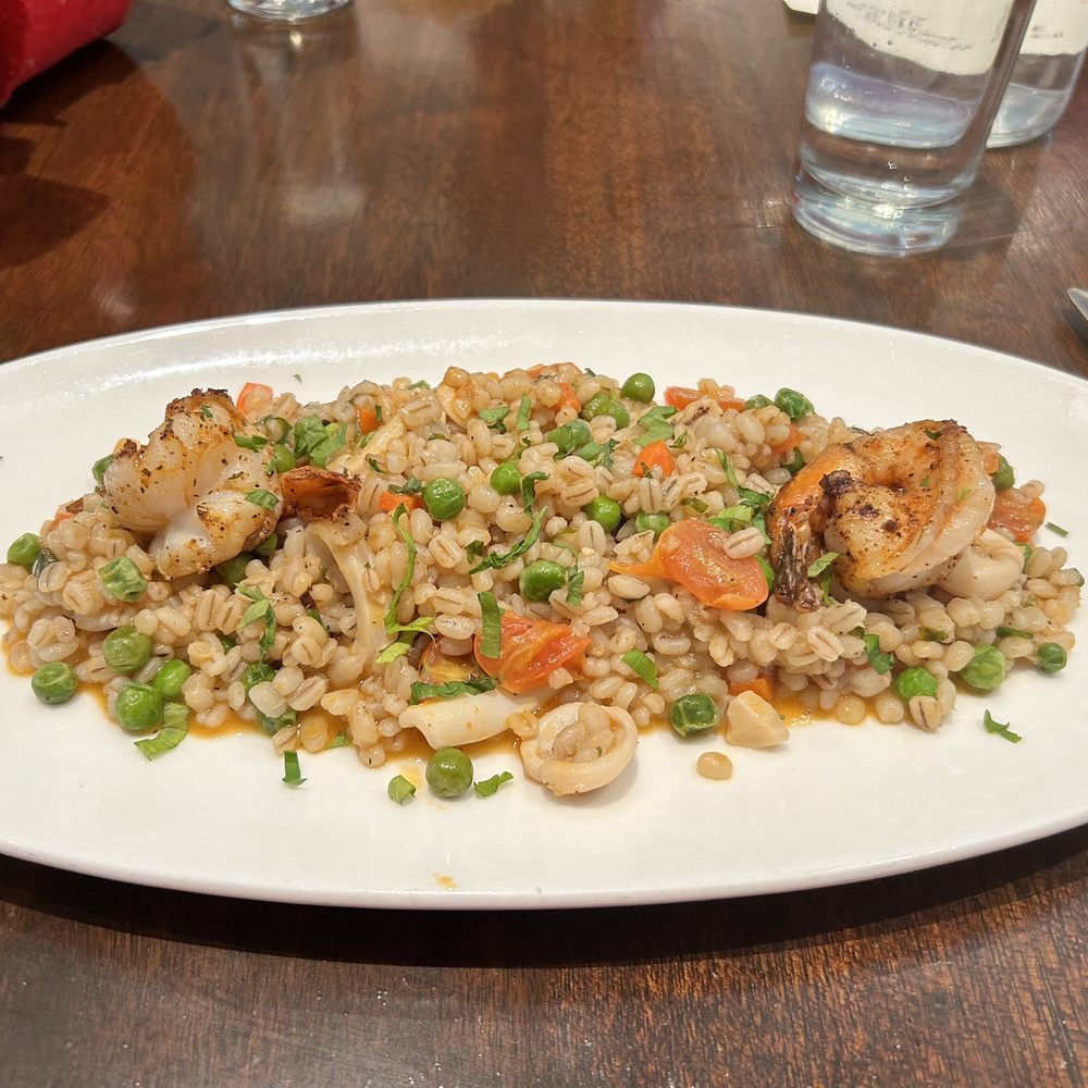 Blackened shrimp and squid Blackened shrimp and squid