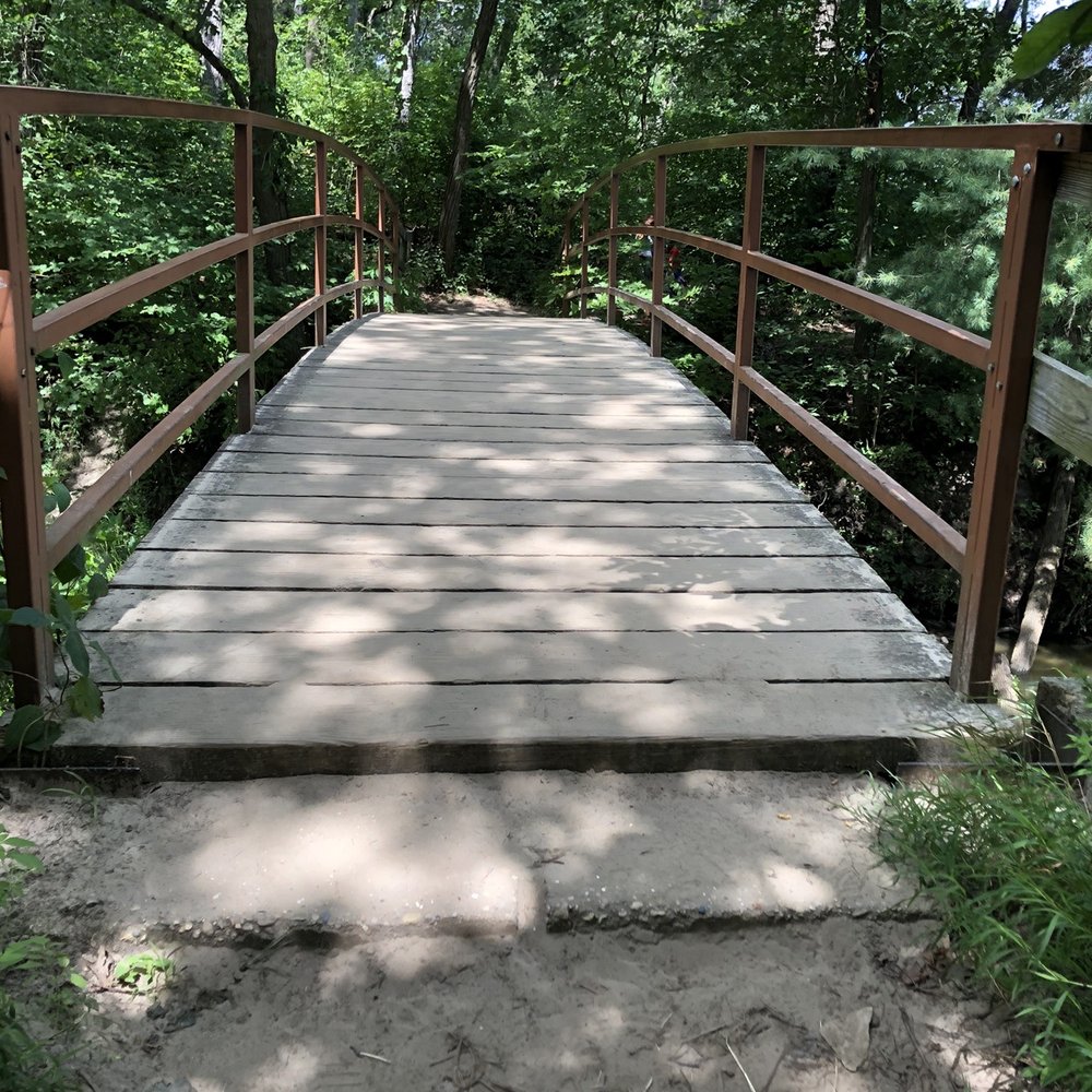 Starved Rock State Park - Sometimes an unburned bridge has been crossed, and there's still....no way to go back - Parks Near Me - Utica, Illinois