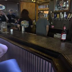 Paul's Tavern - Those are the two owners working hard to prosper their business