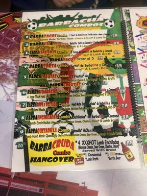 Menu photo 2 CHeve & BarbaCHa Moreno Valley, CA