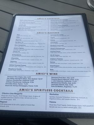 Menu photo 7 Amici's Kitchen and Living Room Berkley, MI Menu photo 7 Amici's Kitchen and Living Room Berkley, MI