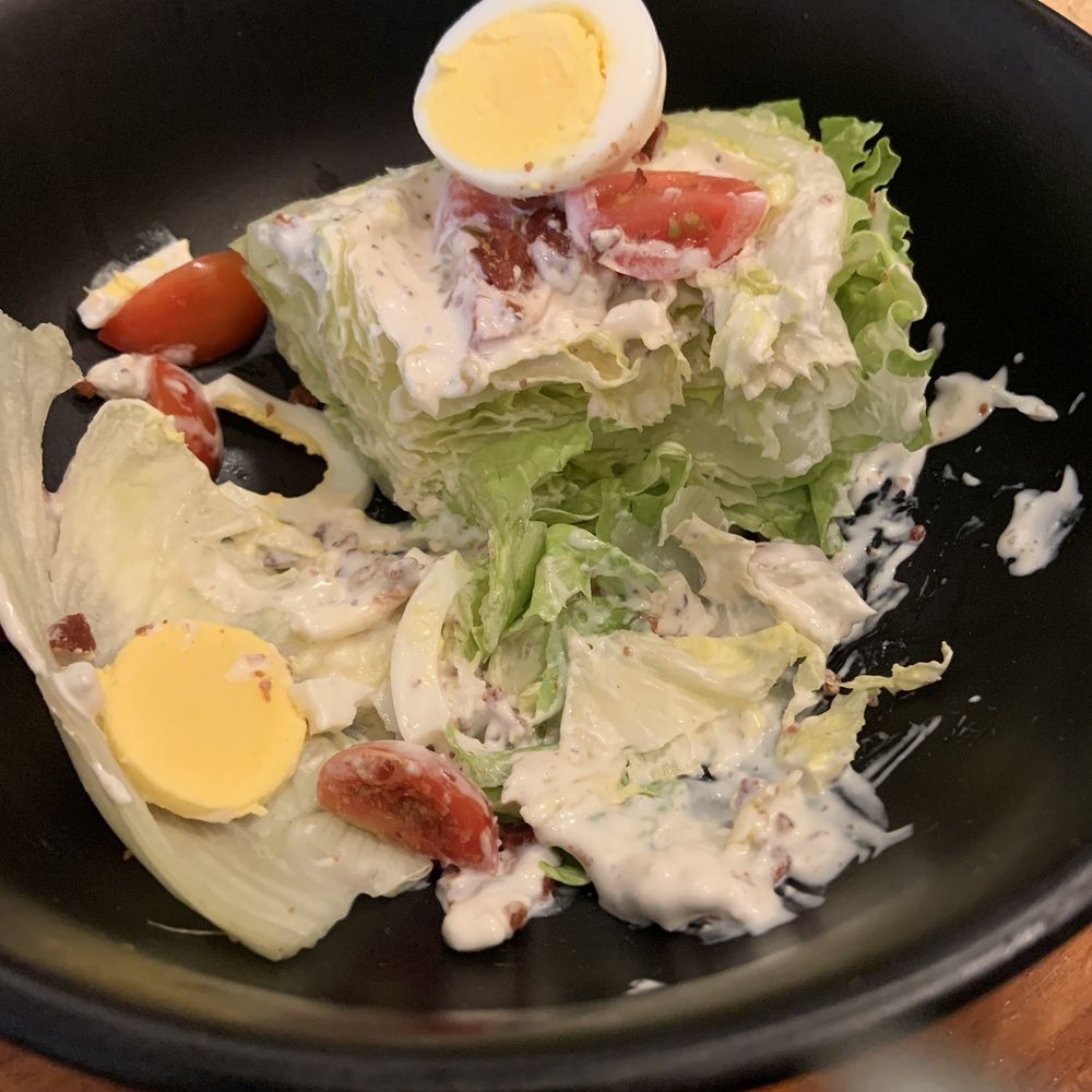 FishBar - Wedge Salad (after I ate 1/2 of it) - Seafood Near Me - Manhattan Beach, California FishBar - Wedge Salad (after I ate 1/2 of it) - Seafood Near Me - Manhattan Beach, California