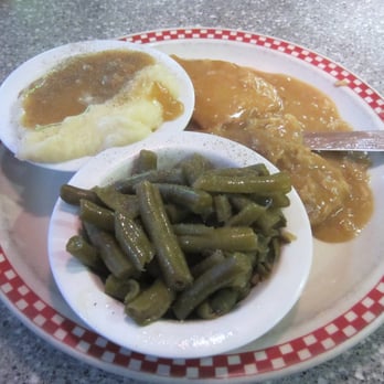 Kathy's Restaurant - Baked Pork Tenderloin with Mashed Potatoes and Green Beans - Breakfast & Brunch Near Me - Staunton, Virginia Kathy's Restaurant - Baked Pork Tenderloin with Mashed Potatoes and Green Beans - Breakfast & Brunch Near Me - Staunton, Virginia