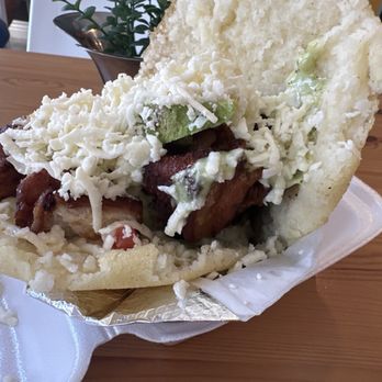 11 Chicks - Pork belly arepas - Venezuelan Near Me - Saint Petersburg, Florida