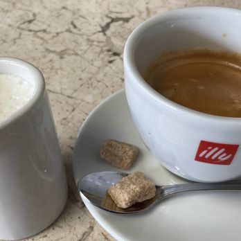 Celadon - Double espresso with sweet cream - Seafood Near Me - Napa, California