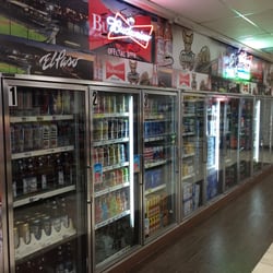Shell Gas Station - Great selection of cold beer! And best prices in town