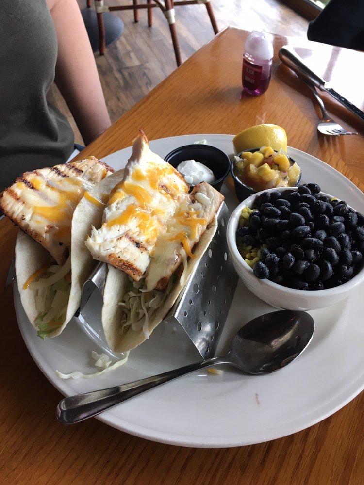 Order Mahi Tacos food online from Sailfish Marina Resort store, West Palm Beach on bringmethat.com
