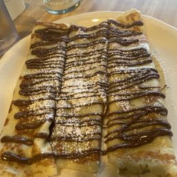 Nutella crepes Nutella crepes