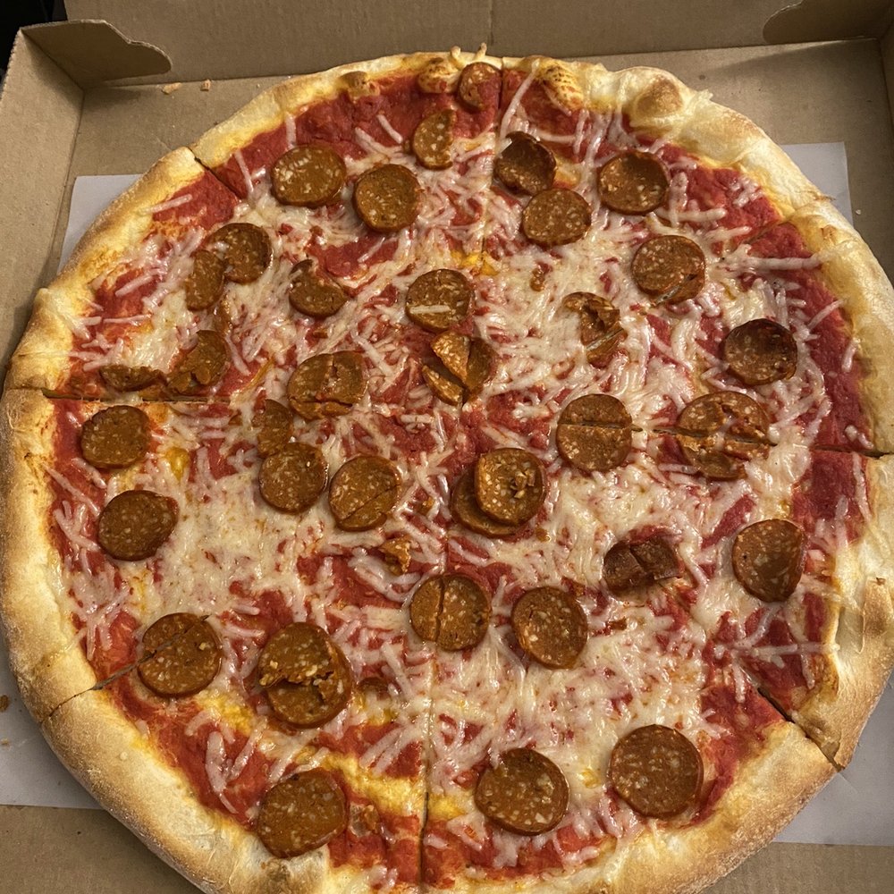 Pizzanada - Vegan pepperoni pizza - Empanadas Near Me - Bloomfield, New Jersey Pizzanada - Vegan pepperoni pizza - Empanadas Near Me - Bloomfield, New Jersey