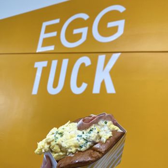 Egg Tuck - Ham & cheese egg sandwich - Breakfast & Brunch Near Me - Los Angeles, California Egg Tuck - Ham & cheese egg sandwich - Breakfast & Brunch Near Me - Los Angeles, California