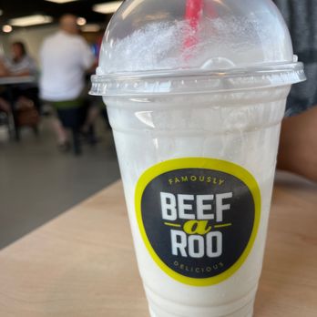 Beef-a-Roo - Salted Caramel Milkshake - Salad Near Me - Lebanon, Indiana