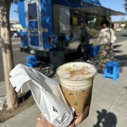 Hazel & Peel. Outside coffee truck (Whittier Blvd) Hazel & Peel. Outside coffee truck (Whittier Blvd)