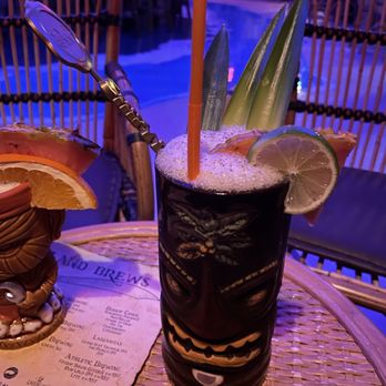 ShipWreck - Pain! Kill! Rrrr!!! Drink - (limit one - was quite strong and quite tasty!) - Tiki Bars Near Me - Fort Worth, Texas