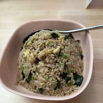 Mamahuhu - Jade fried rice - chives, kale, shrimp, dried seaweed...sooo good! - Chinese Near Me - Mill Valley, California