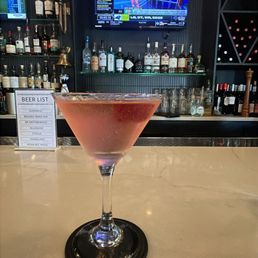 Strawberry martini