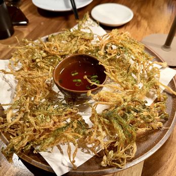 Bengara - Enoki tempura - Japanese Near Me - Los Angeles, California Bengara - Enoki tempura - Japanese Near Me - Los Angeles, California