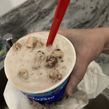 Dairy Queen Grill & Chill - Chocolate chip cookie blizzard - Fast Food Near Me - Mukwonago, Wisconsin