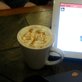Mr Smith's Coffeehouse - House coffee caramel. Delish. - Coffee & Tea Near Me - Sandusky, Ohio