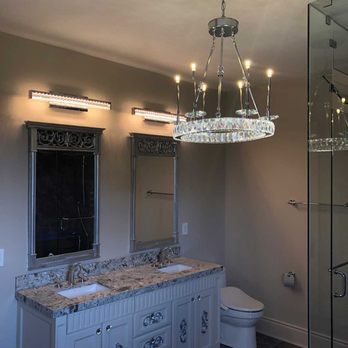 Ready and Easy Electric - Bathroom Chandelier and mirror lights - Electricians Near Me - Richmond Hill, Ontario Ready and Easy Electric - Bathroom Chandelier and mirror lights - Electricians Near Me - Richmond Hill, Ontario