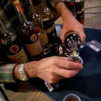 Cowboys and Poodles - Spirit tasting from Tin City Distillery - Cocktail Bars Near Me - Costa Mesa, California Cowboys and Poodles - Spirit tasting from Tin City Distillery - Cocktail Bars Near Me - Costa Mesa, California