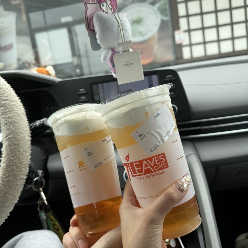 7 Leaves Cafe - Sea Cream Jasmine Tea - Coffee & Tea Near Me - Torrance, California