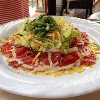 Trattoria da Gemma - Tuna carpaccio - Italian Near Me - Amalfi, SA Trattoria da Gemma - Tuna carpaccio - Italian Near Me - Amalfi, SA