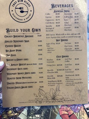 Menu photo 4 That New Place Williamston, MI
