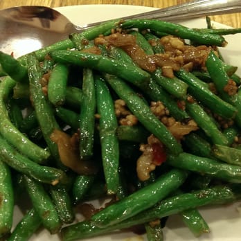 Mini Garden Orient Cuisine - Dry string beans with minced pork. Came out super fast. - Cantonese Near Me - Honolulu, Hawaii Mini Garden Orient Cuisine - Dry string beans with minced pork. Came out super fast. - Cantonese Near Me - Honolulu, Hawaii