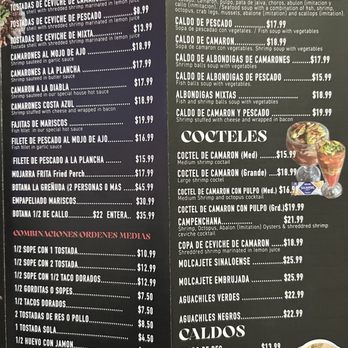 El Dorado Sinaloense Restaurant - Menu - Mexican Near Me - Lake View Terrace, California